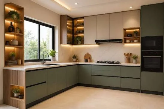 L-Shaped Kitchen
